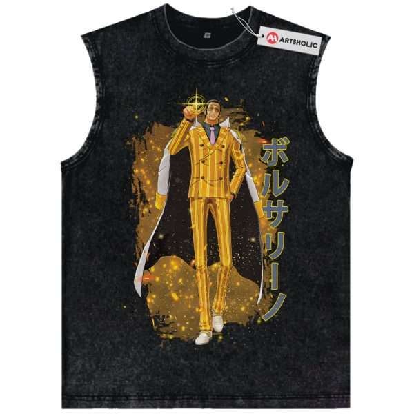 Kizaru Tank Top, One Piece Tank Top, Anime Tank Top, Vintage Tank Top