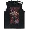 Gyomei Himejima Tank Top, Demon Slayer Tank Top, Anime Tank Top, Vintage Tank Top