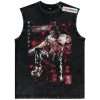 Denji Tank Top, Chainsaw Man Tank Top, Anime Tank Top, Vintage Tank Top