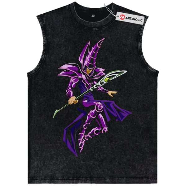 Dark Magician Tank Top, Anime Vintage Tank Top