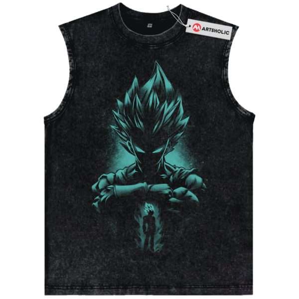 Vegeta Tank Top, Dragon Ball Tank Top, DBZ Tank Top, Anime Tank Top, Vintage Tank Top
