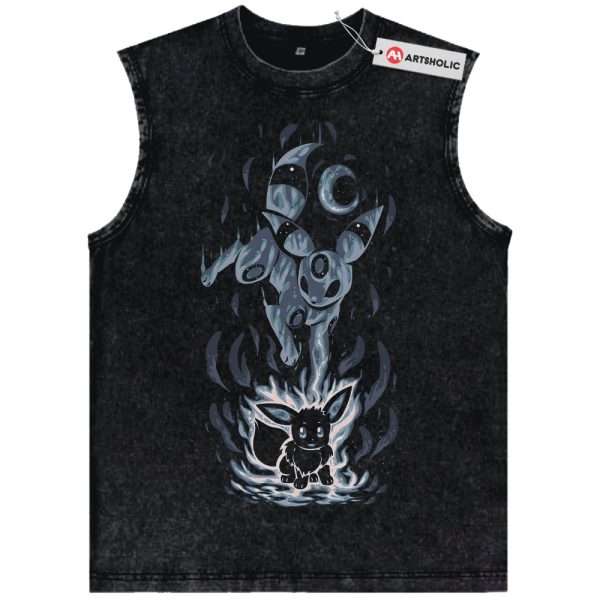 Umbreon Tank Top, Eevee Tank Top, Pokemon Tank Top, Anime Tank Top, Vintage Tank Top