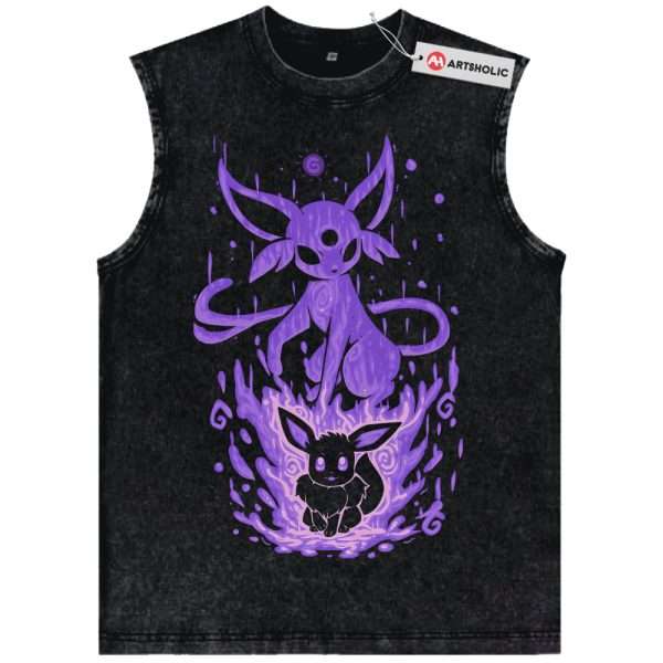 Espeon Tank Top, Eevee Tank Top, Pokemon Tank Top, Anime Tank Top, Vintage Tank Top