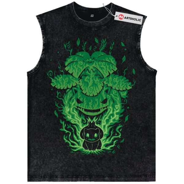 Bulbasaur Tank Top, Venusaur Tank Top, Pokemon Tank Top, Anime Tank Top, Vintage Tank Top