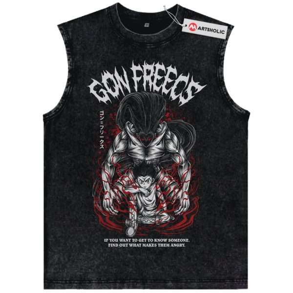 Gon Freecss Tank Top, Hunter x Hunter Tank Top, HxH Tank Top, Anime Tank Top, Vintage Tank Top