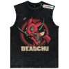 Deadpool x Pikachu Tank Top, Pokemon Tank Top,Anime Tank Top, Vintage Tank Top