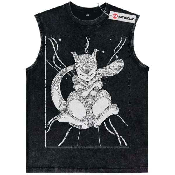 Mewtwo Tank Top, Pokemon Tank Top, Anime Tank Top, Vintage Tank Top