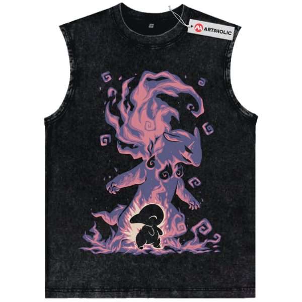Cyndaquil Tank Top, Typhlosion Tank Top, Pokemon Tank Top,  Anime Tank Top, Vintage Tank Top