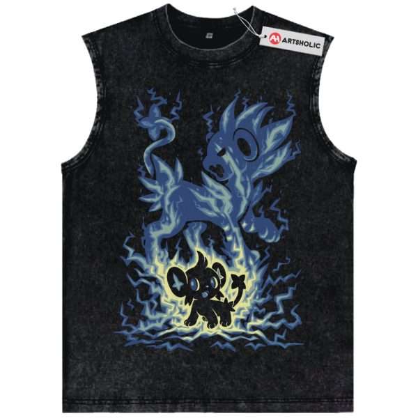 Shinx Tank Top, Luxray Tank Top, Pokemon Tank Top, Anime Tank Top, Vintage Tank Top