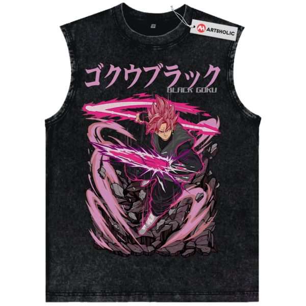 Goku Black Tank Top, Dragon Ball Tank Top, DBZ Tank Top, Anime Tank Top, Vintage Tank Top