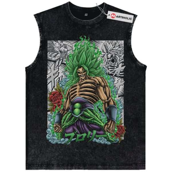 Skull Broly Tank Top, Dragon Ball Z Tank Top, DBZ Tank Top, Anime Tank Top, Vintage Tank Top