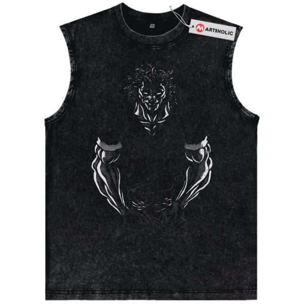 Yujiro Hanma Tank Top, Baki Tank Top Tank Top, Anime Tank Top, Vintage Tank Top