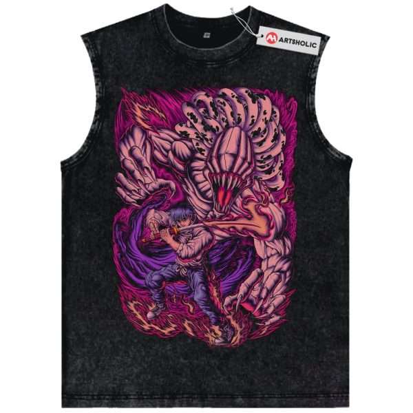 Yuta Okkotsu Tank Top, Jujutsu Kaisen Tank Top, Anime Tank Top, Vintage Tank Top