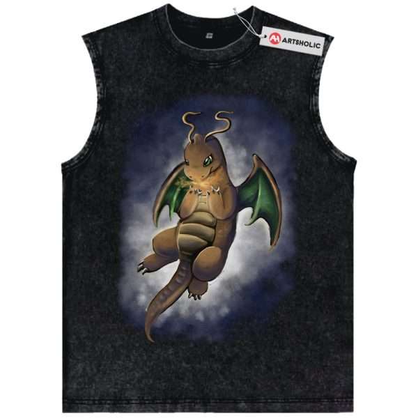 Dragonite Tank Top, Pokemon Tank Top, Anime Tank Top, Vintage Tank Top