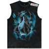 Mega Charizard X Tank Top, Pokemon Tank Top, Anime Tank Top, Vintage Tank Top