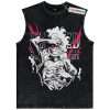Monkey D Luffy Gear 5 Tank Top, One Piece Tank Top, Anime Tank Top, Vintage Tank Top