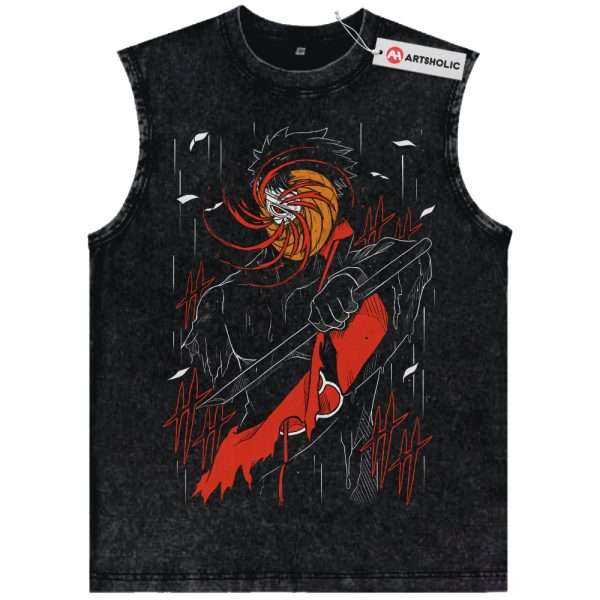 Obito Uchiha Tank Top, Naruto Tank Top, Anime Tank Top, Vintage Tank Top