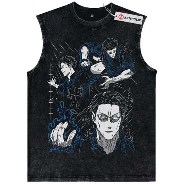 Kento Nanami Tank Top, Jujutsu Kaisen Tank Top, Anime Tank Top, Vintage Tank Top