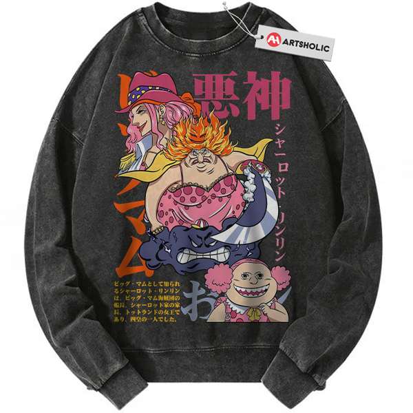 Charlotte Linlin Sweatshirt, Big Mom Sweatshirt, One Piece Sweatshirt, Anime Sweatshirt, Vintage Sweatshirt