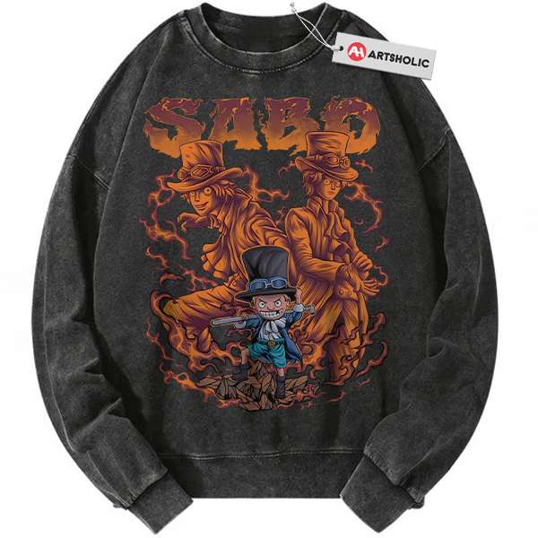 Sabo Sweatshirt, One Piece Sweatshirt, Anime Sweatshirt, Vintage Sweatshirt