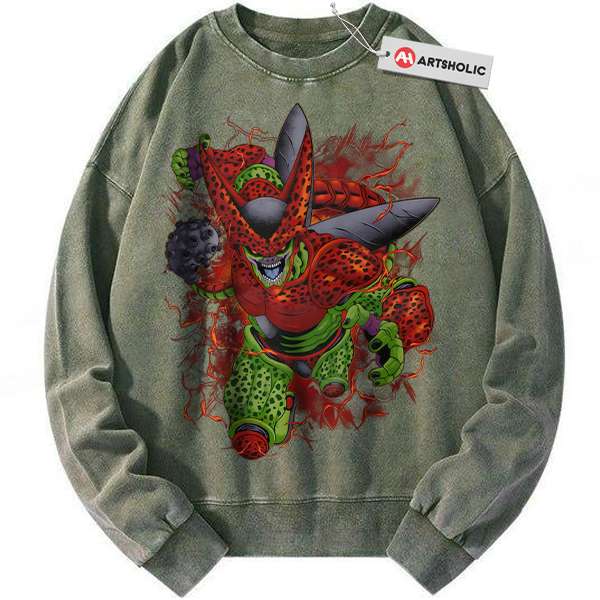 Cell Max Sweatshirt, Dragon Ball Sweatshirt, DBZ Sweatshirt, Anime Sweatshirt, Vintage Sweater