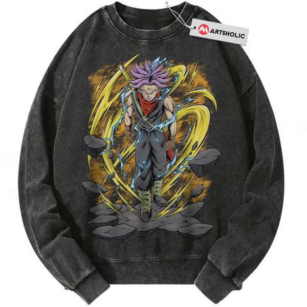 Future Trunks Sweatshirt, Dragon Ball Sweatshirt, DBZ Sweatshirt, Anime Sweatshirt, Vintage Sweatshirt