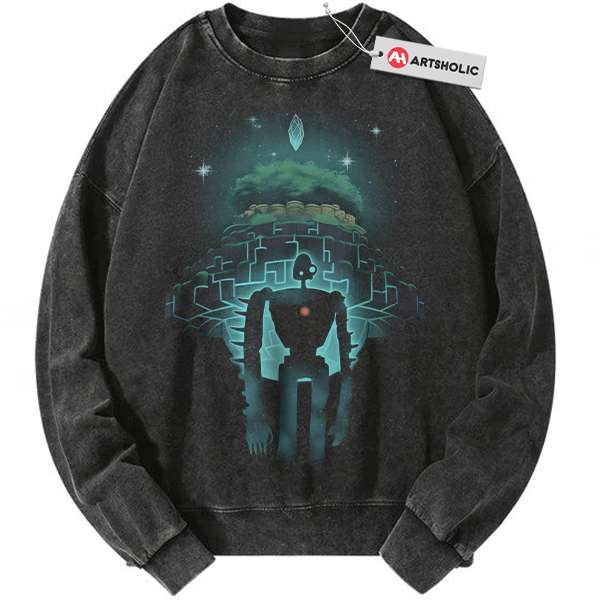 Laputa: Castle In The Sky Sweatshirt, Studio Ghibli Sweatshirt, Anime Sweatshirt, Vintage Sweatshirt