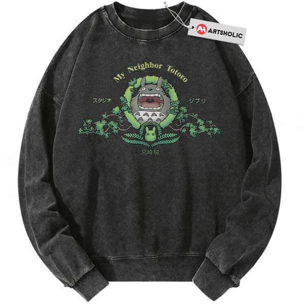 My Neighbor Totoro Sweatshirt, Studio Ghibli Sweatshirt, Anime Sweatshirt, Vintage Sweatshirt