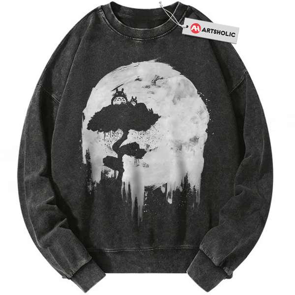 My Neighbor Totoro Sweatshirt, Studio Ghibli Sweatshirt, Anime Sweatshirt, Vintage Sweatshirt