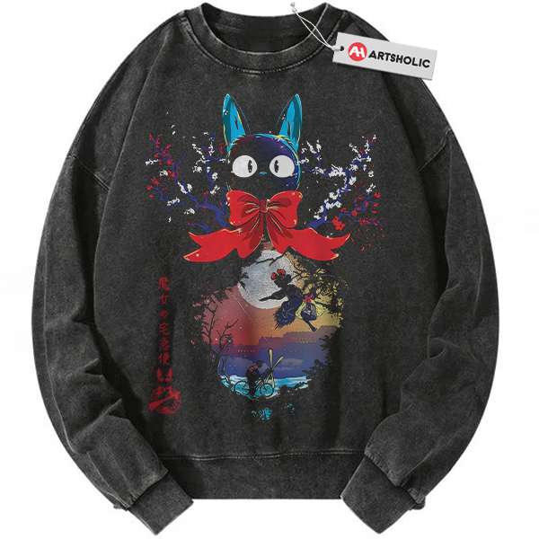 Kiki's Delivery Service Sweatshirt, Studio Ghibli Sweatshirt, Anime Sweatshirt, Vintage Sweatshirt