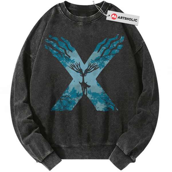 Xerneas Sweatshirt, Pokemon Sweatshirt, PKM Sweatshirt, Anime Sweatshirt, Vintage Sweater