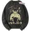 My Neighbor Totoro Sweatshirt, Studio Ghibli Sweatshirt, Anime Sweatshirt, Vintage Sweatshirt