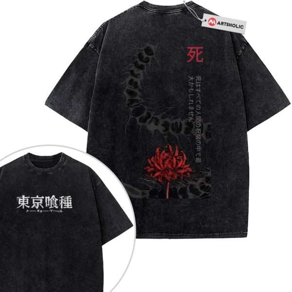Tokyo Ghoul Shirt, Anime Shirt, Vintage T-Shirt 2-Sided