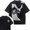 Mikasa Ackerman Shirt, Attack On Titan Shirt, AOT Shirt, Anime Shirt, Vintage T-Shirt 2-Sided