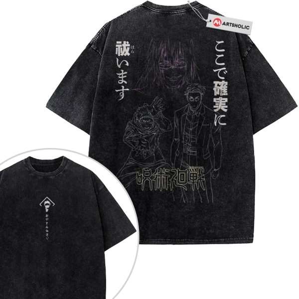 Jujutsu Kaisen Shirt, Anime Shirt, Vintage T-Shirt 2-Sided