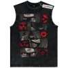 Sharingan Tank Top, Naruto Tank Top, Anime Tank Top, Vintage Tank Top
