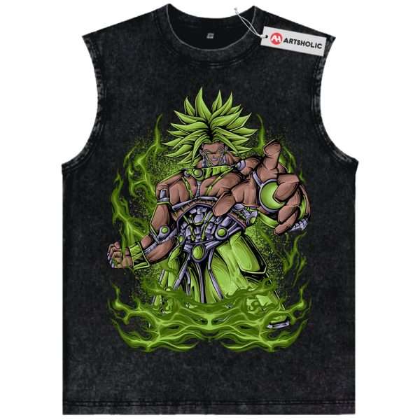 Broly Tank Top, Dragon Ball Z Tank Top, DBZ Tank Top, Anime Tank Top, Vintage Tank Top