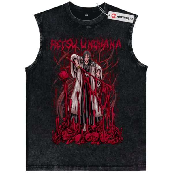 Retsu Unohana Tank Top, Bleach Tank Top, Anime Tank Top, Vintage Tank Top