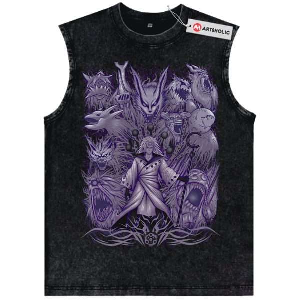 Madara Uchiha Tank Top, Naruto Tank Top, Anime Tank Top, Vintage Tank Top