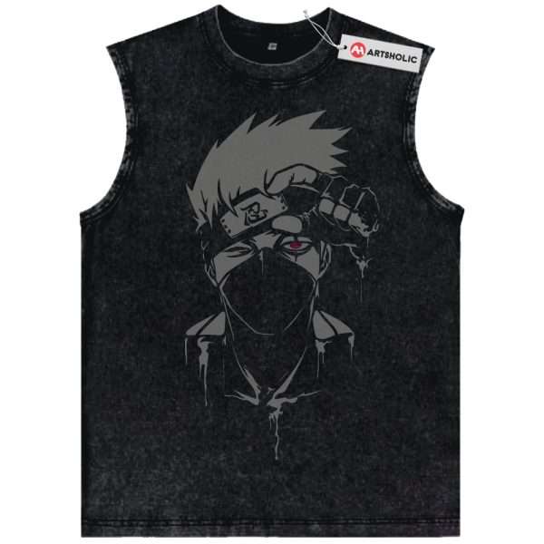 Kakashi Hatake Tank Top, Naruto Tank Top, Anime Tank Top, Vintage Tank Top