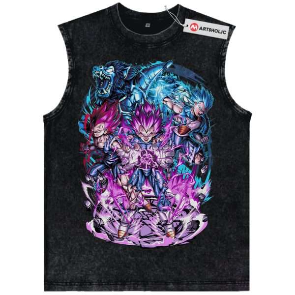 Vegeta Tank Top, Dragon Ball Z Tank Top, DBZ Tank Top, Anime Tank Top, Vintage Tank Top