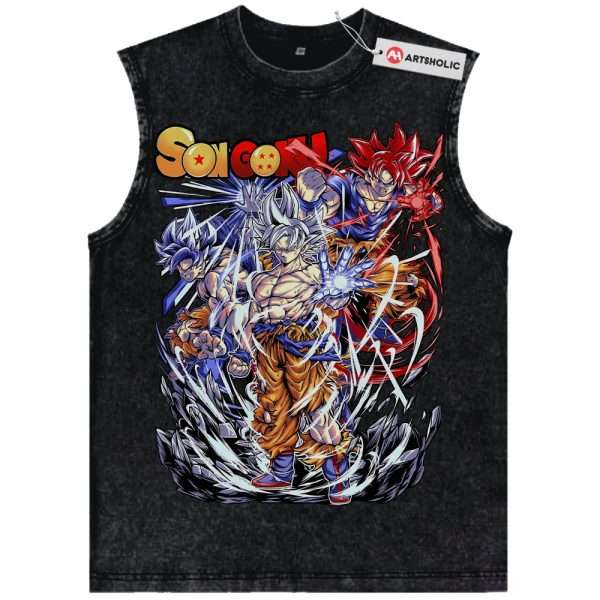 Son Goku Tank Top, Dragon Ball Z Tank Top, DBZ Tank Top, Anime Tank Top, Vintage Tank Top