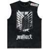 Attack On Titan Tank Top, AOT Tank Top, Anime Tank Top, Vintage Tank Top