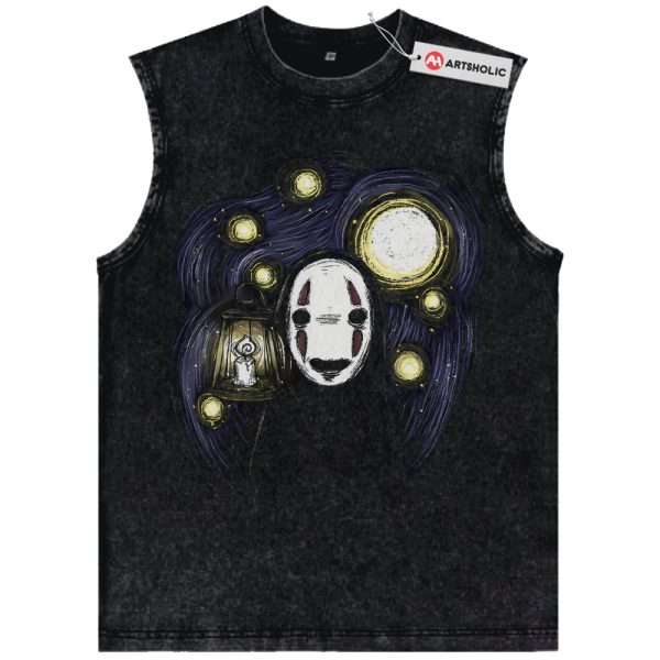 No Face Tank Top, Spirited Away Tank Top, Studio Ghibli Tank Top, Anime Tank Top, Vintage Tank Top
