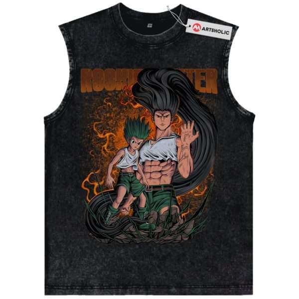 Gon Freecss Tank Top, Hunter x Hunter Tank Top, HxH Tank Top, Anime Tank Top, Vintage Tank Top