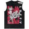 Monkey D Luffy Tank Top, One Piece Tank Top, Anime Tank Top, Vintage Tank Top
