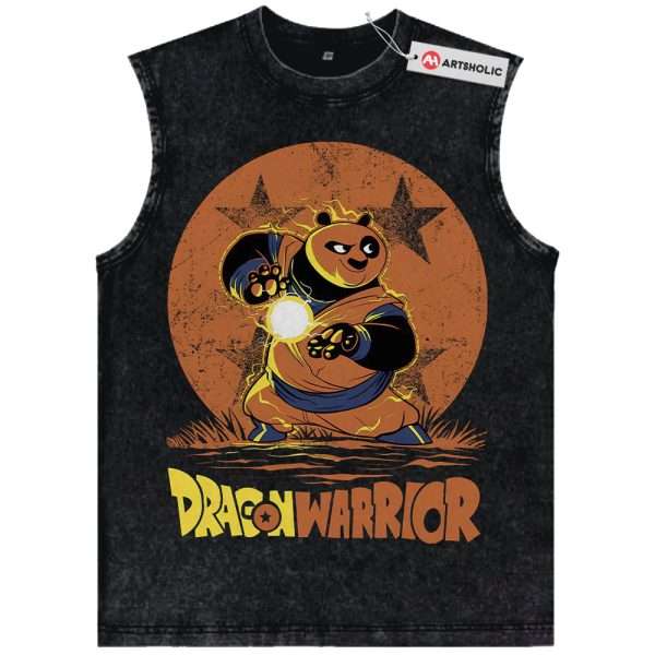 Po Tank Top, Kung Fu Panda Tank Top, Animated Tank Top, Vintage Tank Top