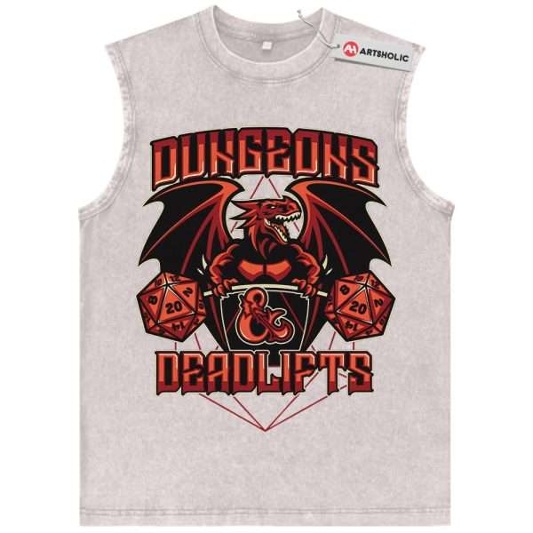 Dungeons and Dragons Tank Top, Game Tank Top, Vintage Tank Top