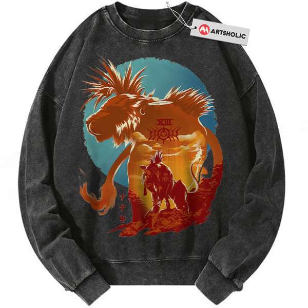 Red XIII Sweatshirt, Final Fantasy Sweatshirt, Game Sweatshirt, Vintage Sweater