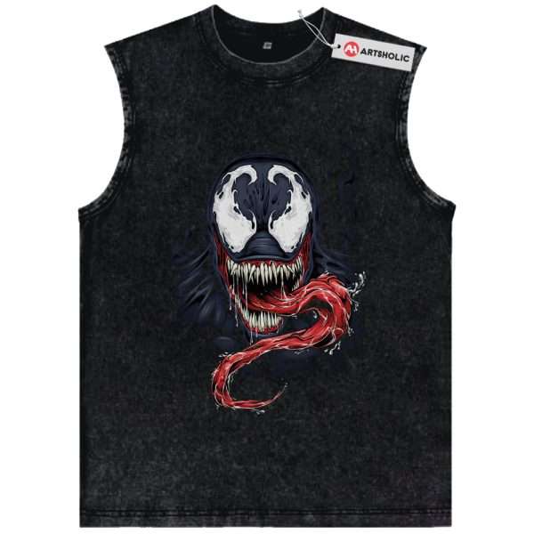 Venom Tank Top, Marvel Comics Tank Top, Vintage Tank Top